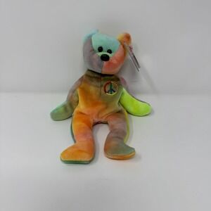 NWT 1996 The Beanie Baby Babies Collection Peace Bear Retired